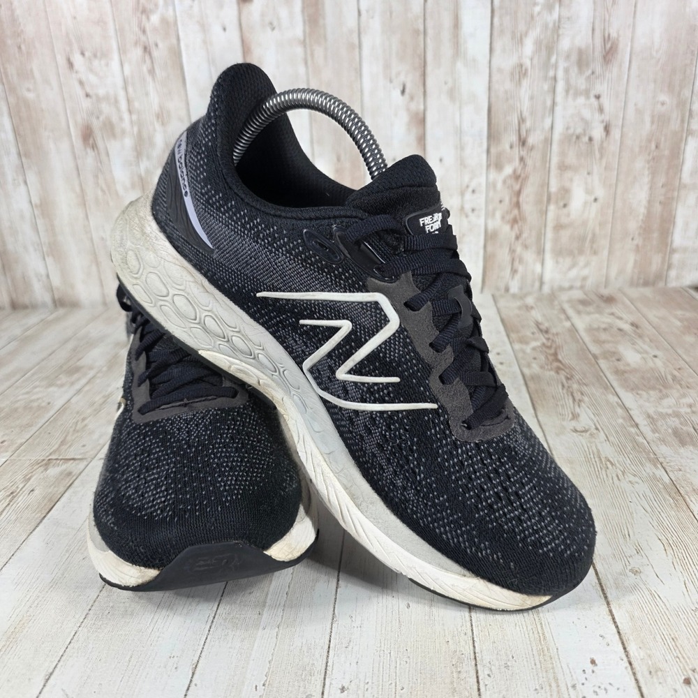 New Balance 880 Fresh Foam Women Running Shoes Black Gray Size 10 Athletic - Picture 6 of 8